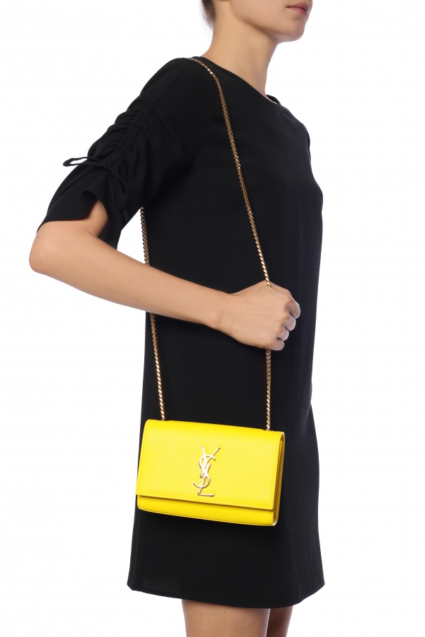 Yellow 'Kate' shoulder bag Saint Laurent